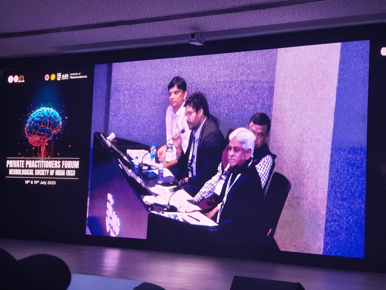 Dr Goutam with AIG Forum Panel