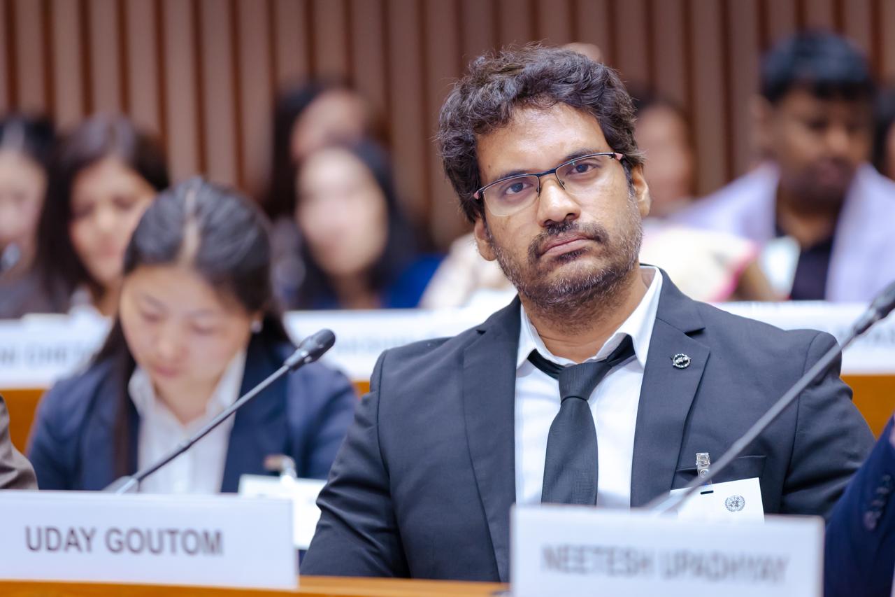 Dr Uday Goutam at United Nations Conference Centre, Bangkok
